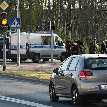Potrci rowerzystk z Niemiec  i uciek