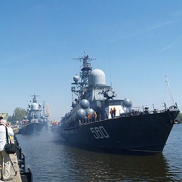 WIZYTA OKRĘTÓW FLOTY BAŁTYCKIEJ FEDERACJI ROSYJSKIEJ W POLSCE