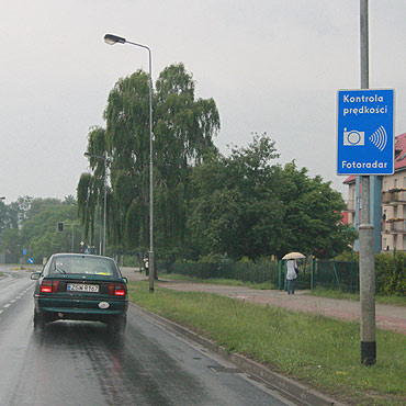Postawili znaki, teraz bd zakrywa workami
