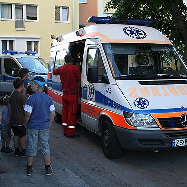 Wilczur bezdomnego pogryz twarz 9-latce