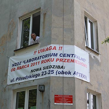 Laboratorium procesuje si ze szpitalem