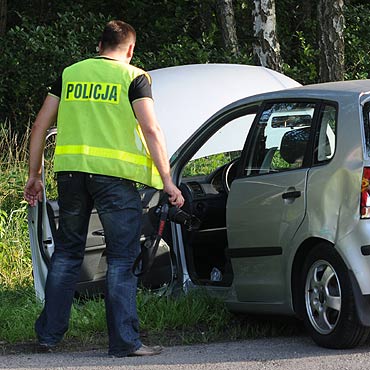 Wypadek busa z pasażerami. Są ranni!