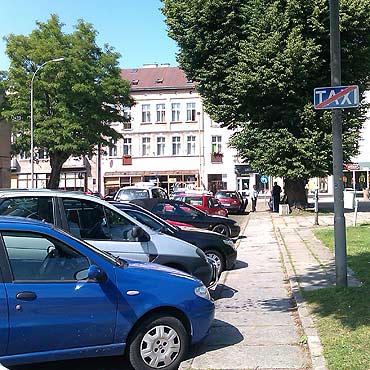 Kierowcy staj na miejscu dla takswek 