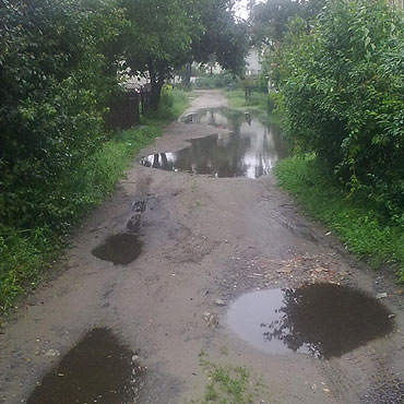 Nie mog dojecha do domw. Woda zalaa ulic
