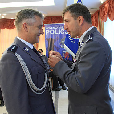 Obchodzili wito Policji. Byy podzikowania i awanse. Zobacz film!
