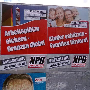 Antypolskie plakaty NPD