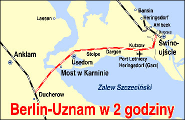 Połączenie Berlin –Świnoujście musi być rentowne