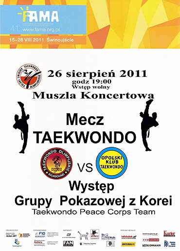 Gala Taekwondo w muszli koncertowej