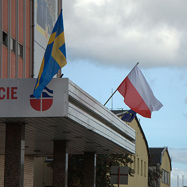 Na Terminalu wisi ju nowa flaga