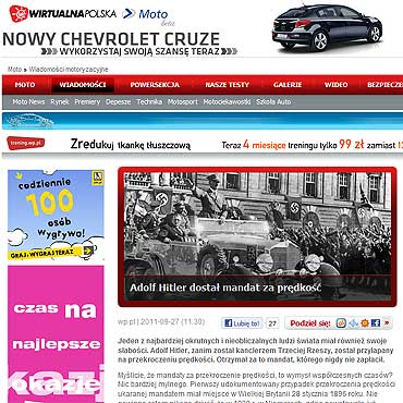O tym nikt nie sysza. Zobacz, co zrobi Adolf Hitler!