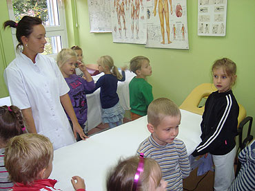 Przedszkolaki w Medyku