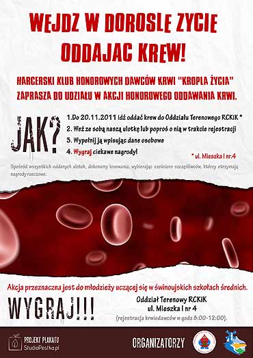Honorowe krwiodawstwo – wymiarem dorosoci