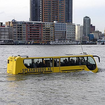 W Rotterdamie wybrali autobus. Zobacz film!