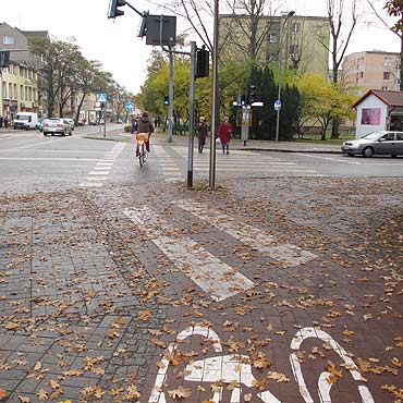 Licie zalegaj na ciekach rowerowych 