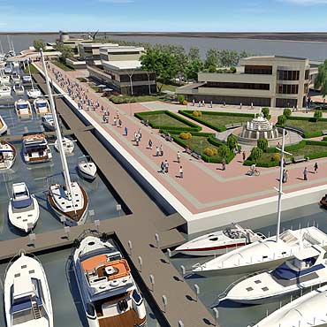 Zobacz koncepcję zagospodarowania mariny
