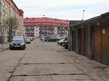 Przy Grunwaldzkiej 23 - dziura na dziurze