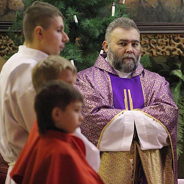 Mariusz Koluczek i ks. Jacek Fabiszak świętowali 25-lecie kapłaństwa