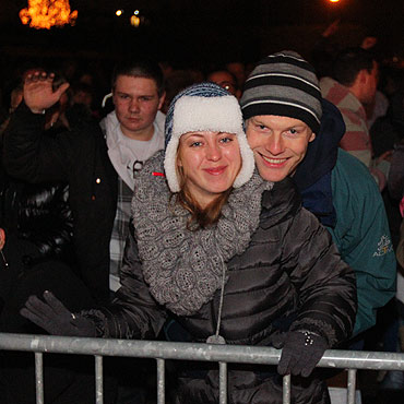 Razem przywitali Nowy Rok