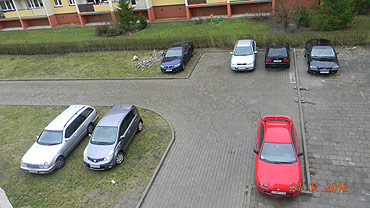 Parkują gdzie popadnie