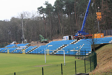 Prace na stadionie opóźniają się. Czy wiosenne mecze będą rozgrywane w Świnoujściu?
