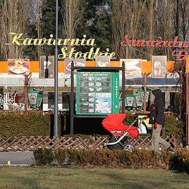 Niebezpieczna tablica wci stoi