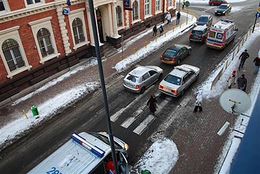 71-letnia kobieta potrcona przez takswk