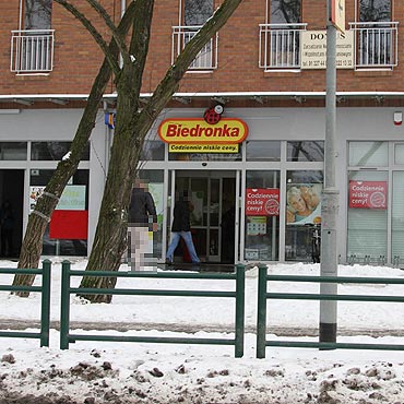 Bezczelnie okradli Biedronk