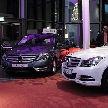 Mercedes show w Heringsdorfie