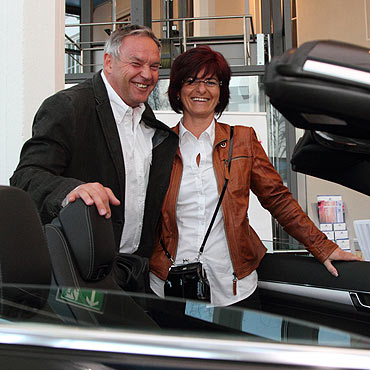 Mercedes show w Heringsdorfie