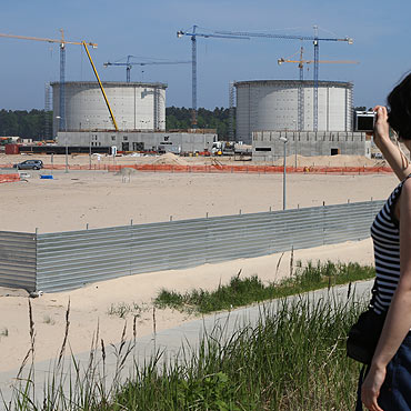W Onecie o szkodach, jakie wyrzdzia budowa gazoportu 