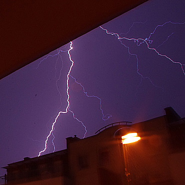 Burza nad winoujciem. Zobacz zdjcia naszych Czytelnikw