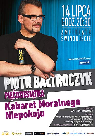 Bdziecie zrywa boki ze miechu! Jubileusz 50-lecia Piotra Batroczyka w winoujciu