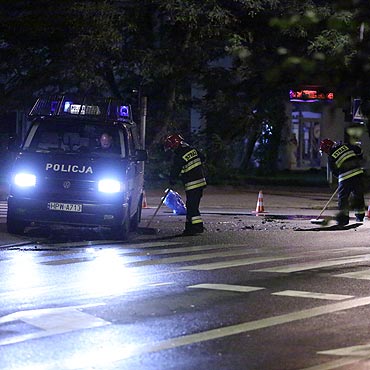 Kolizja na skrzyowaniu. Duczyk wymusi pierwszestwo