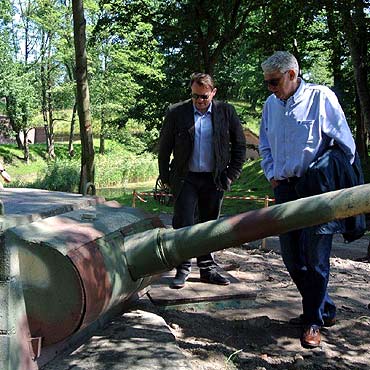 Bogusław Wołoszański zachwycony świnoujską Twierdzą