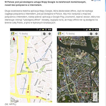 Dostp do Mapy Google z nawigacj bez Internetu? To moliwe!