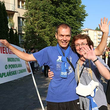 Pielgrzymi ze winoujcia ju na trasie do Czstochowy. Zobacz film!