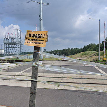 Przejazd kolejowy do terminalu LNG nie nadaje si do uytku