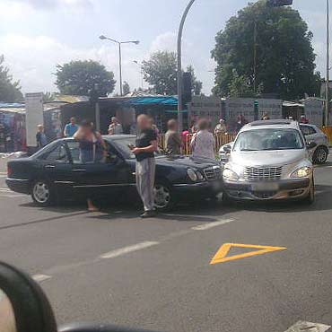 Zderzyy si auta