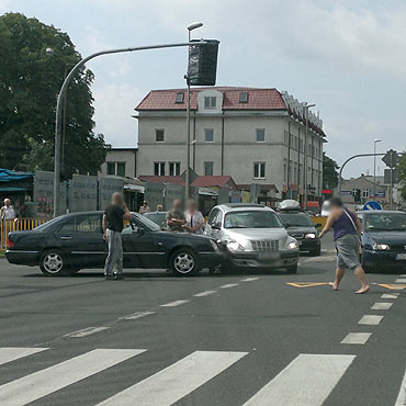 Zderzyły się auta