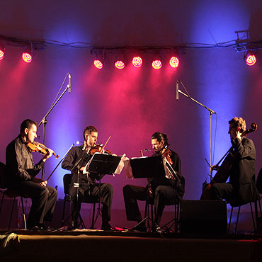 Atom String Quartet w Muszli Koncertowej