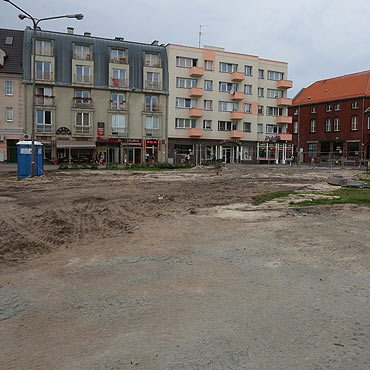 Ziele z placu trafi do parku