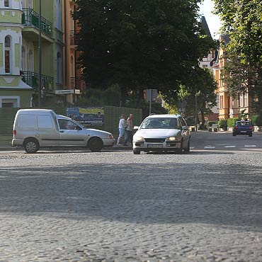 Pot przeszkadza kierowcom 