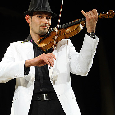 Marcin Diling w Paacu Kultury i Nauki / nie tylko jako skrzypek…/