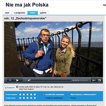 winoujcie w programie pt. „Nie ma jak Polska”