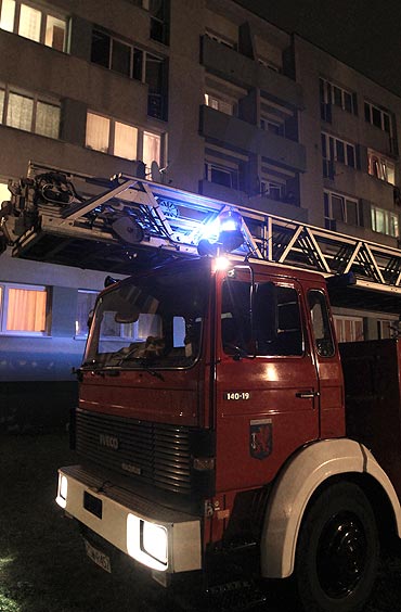 Wybuch w mieszkaniu przy ulicy Kociuszki