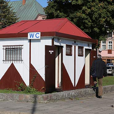 Mamy w miecie kup toalet. Powinno by wicej? 