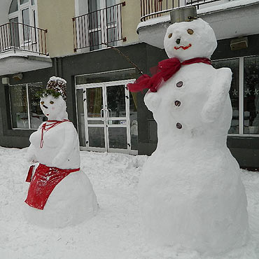 Kto ulepi ładniejszego bałwana? Wysyłacie nam zdjęcia!