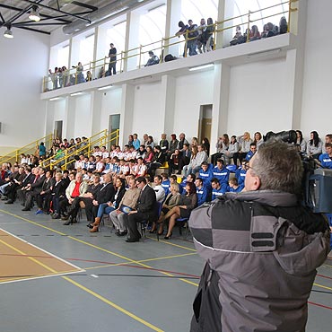 Olimpijczycy spotkali si z uczniami ZSO