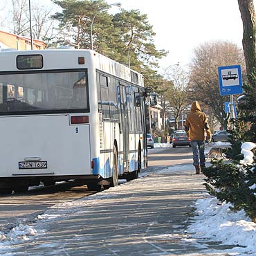 Autobusy nie jed do granicy