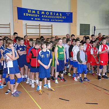 XI Memoriał Edwardy Arkuszewskiej w mini piłce siatkowej